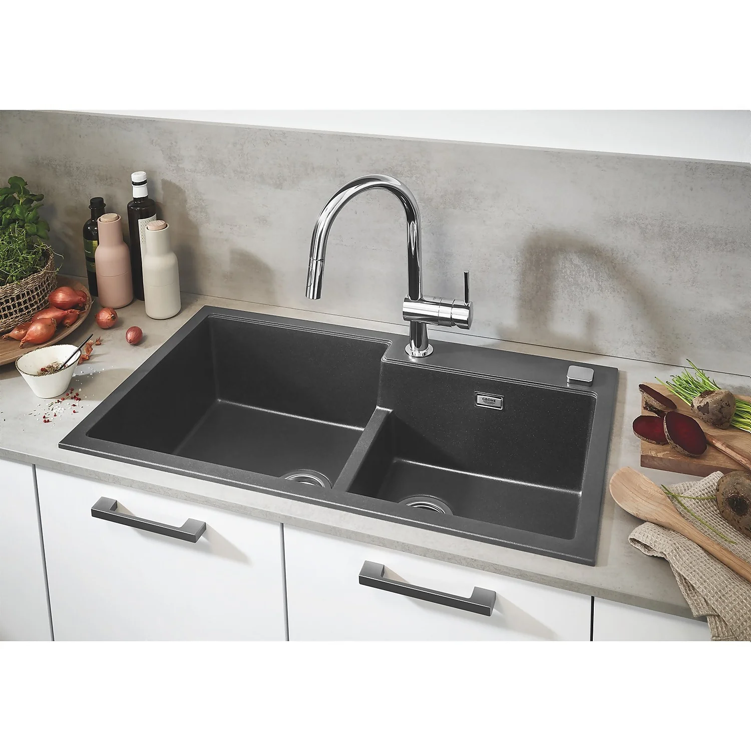 Grohe Minta Single-Lever Sink Mixer Tap 1/2″ 2 Grohe Minta Single-Lever Sink Mixer Tap 1/2″ - Image 2