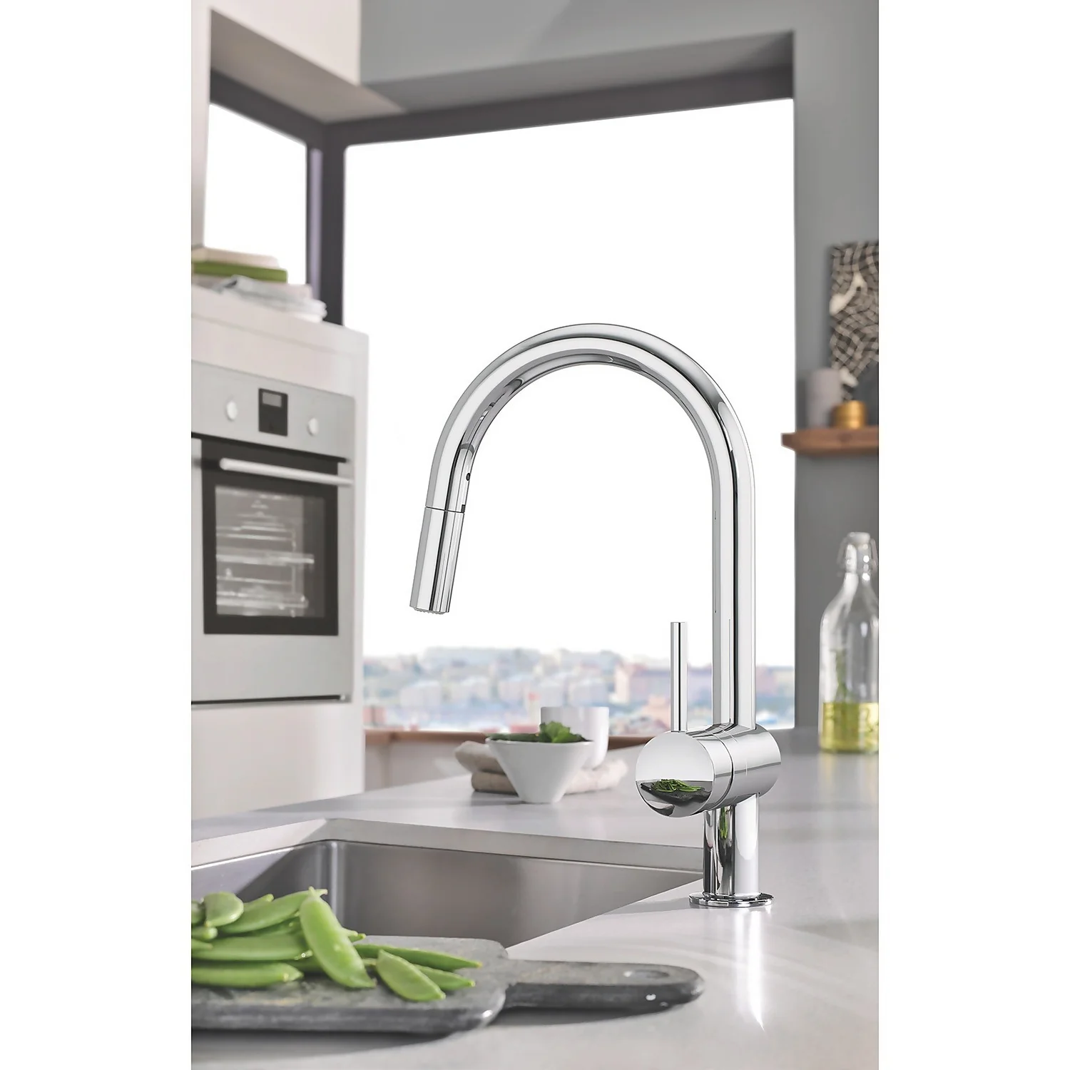 Grohe Minta Single-Lever Sink Mixer Tap 1/2″ 4 Grohe Minta Single-Lever Sink Mixer Tap 1/2″ - Image 4