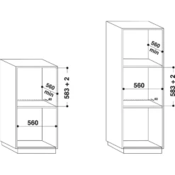Indesit Aria IFW6340BL Built In Electric Single Oven - Black -Kitchen Hardware Store 13950680 1634985910008424