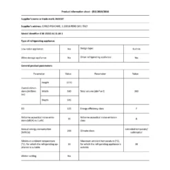 Indesit EIB15050A1D.UK1 Integrated 50/50 Fridge Freezer With Sliding Door Fixing Kit - White -Kitchen Hardware Store 13950683 8114985910025551