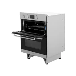 Indesit Aria IDU6340IX Built Under Electric Double Oven With Feet - Stainless Steel -Kitchen Hardware Store 13950686 1184985910875643