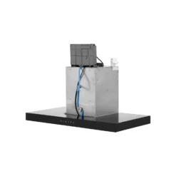 Hotpoint PHBS9.8CLTDK 90 Cm Chimney Cooker Hood - Black -Kitchen Hardware Store 13950691 1394989765424425