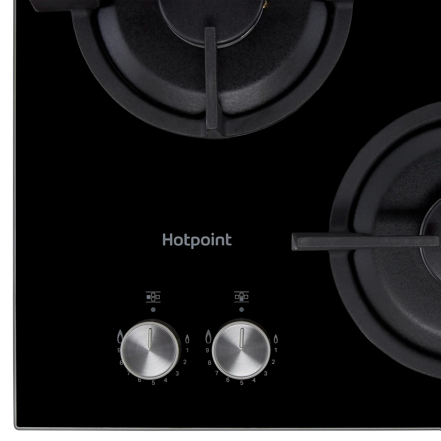 Hotpoint HGS61SBK 60cm Gas Hob - Black 5 Hotpoint HGS61SBK 60cm Gas Hob - Black - Image 5