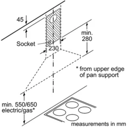 Bosch Serie 2 DWP74BC50B 75 Cm Chimney Cooker Hood - Stainless Steel 18 Bosch Serie 2 DWP74BC50B 75 Cm Chimney Cooker Hood - Stainless Steel -Kitchen Hardware Store 13950697 3864985910038016