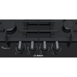 Bosch Serie 6 PPP6A6B90 59cm Gas Hob - Black -Kitchen Hardware Store 13950701 1654985910303987