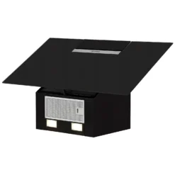 Bosch Serie 2 DWK87EM60B 80 Cm Angled Chimney Cooker Hood - Black -Kitchen Hardware Store 13950702 1004985911221051