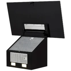 Bosch Serie 2 DWK87EM60B 80 Cm Angled Chimney Cooker Hood - Black -Kitchen Hardware Store 13950702 1584985911160931