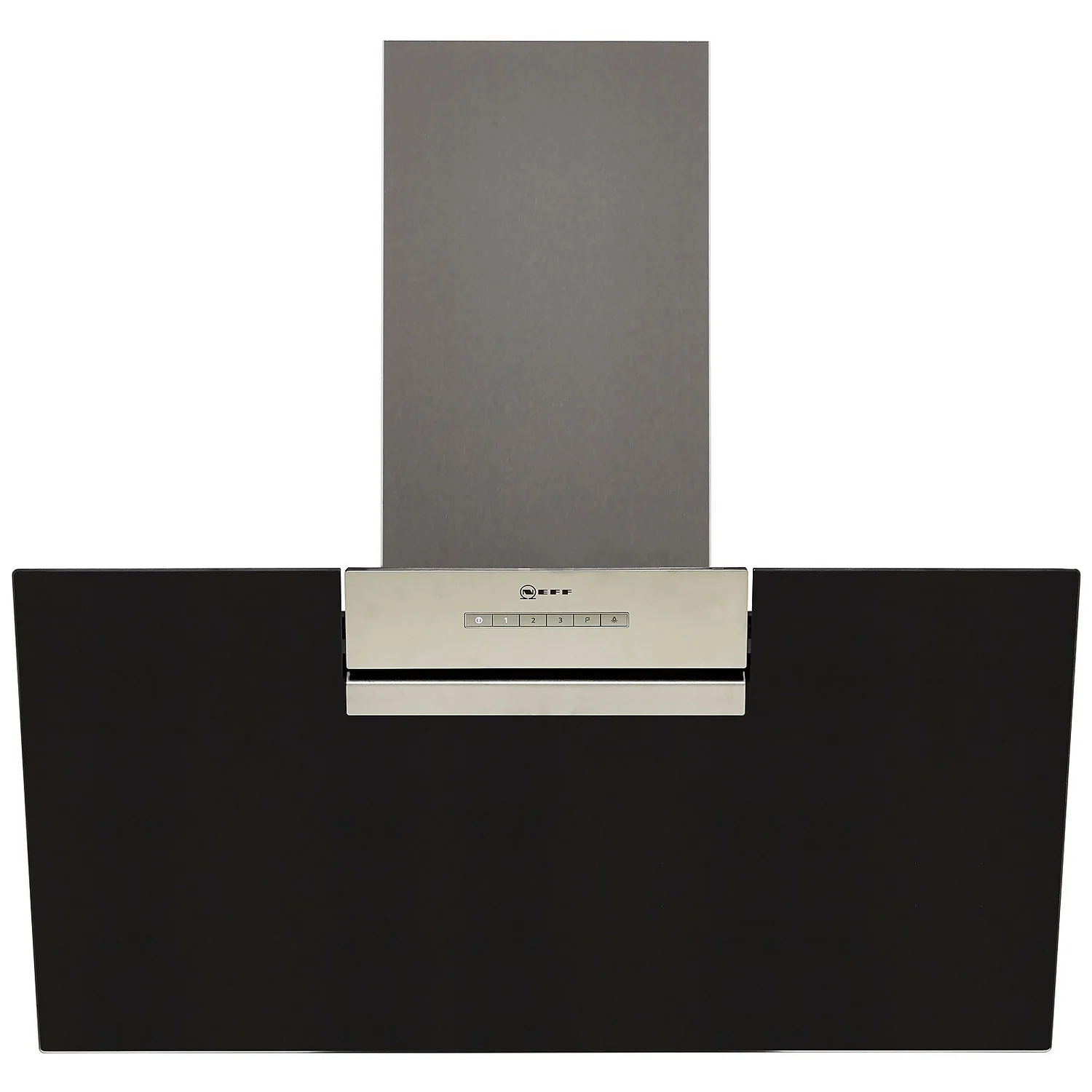 NEFF N30 D85IEE1S0B 80 Cm Angled Chimney Cooker Hood - Black 1 NEFF N30 D85IEE1S0B 80 Cm Angled Chimney Cooker Hood - Black