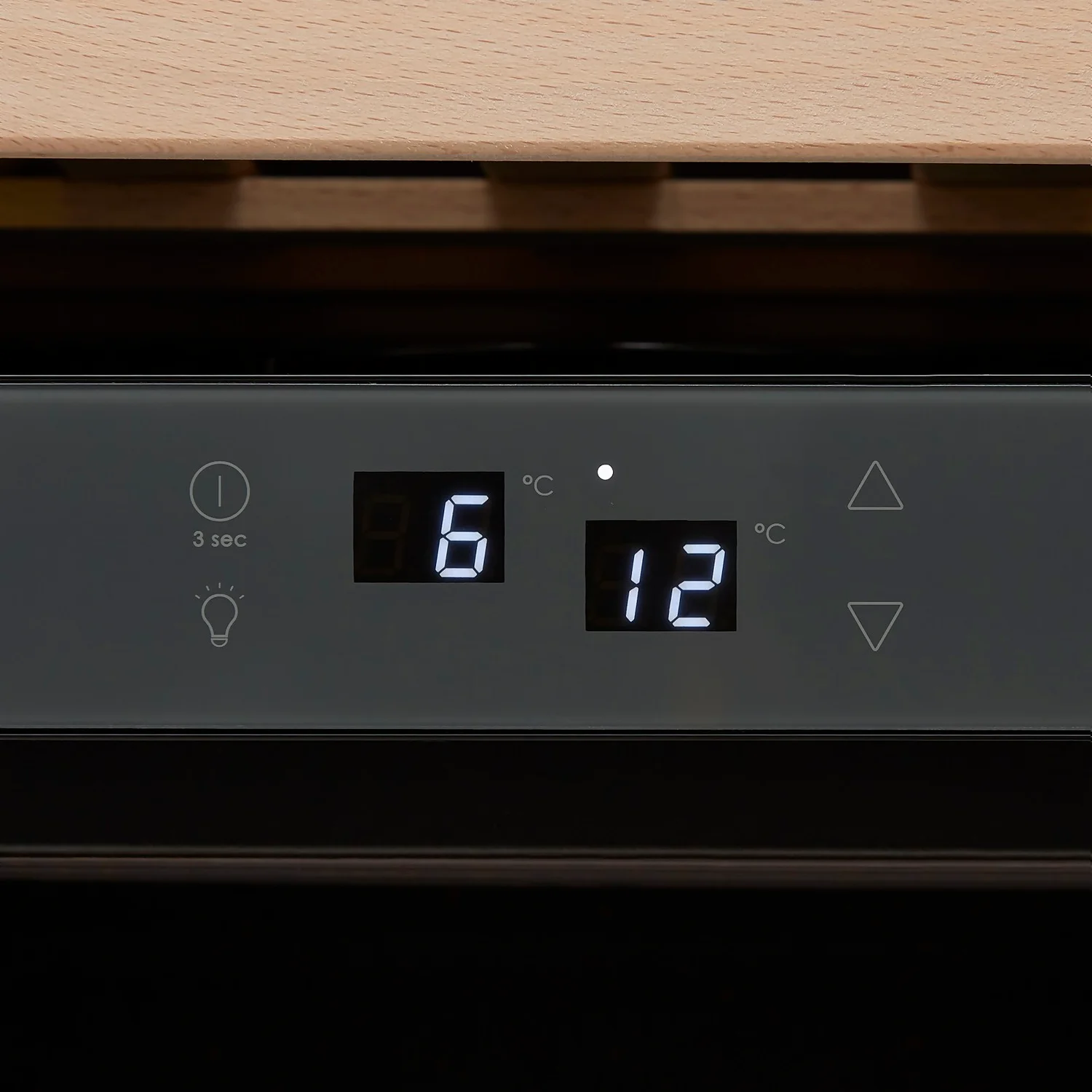 Hoover H-WINE 700 HWCB60UK/N Built In Wine Cooler - Black 3 Hoover H-WINE 700 HWCB60UK/N Built In Wine Cooler - Black - Image 3