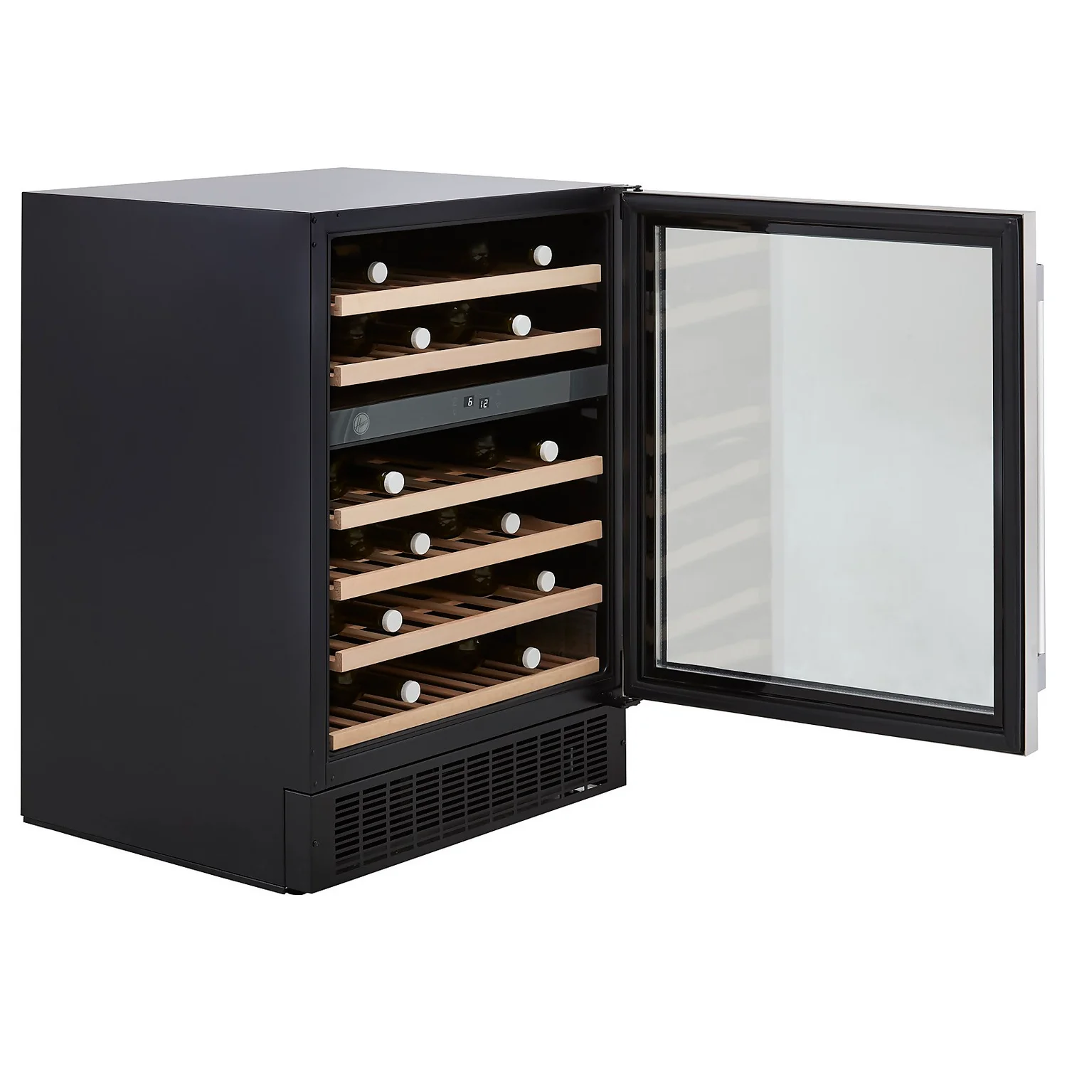 Hoover H-WINE 700 HWCB60UK/N Built In Wine Cooler - Black 2 Hoover H-WINE 700 HWCB60UK/N Built In Wine Cooler - Black - Image 2