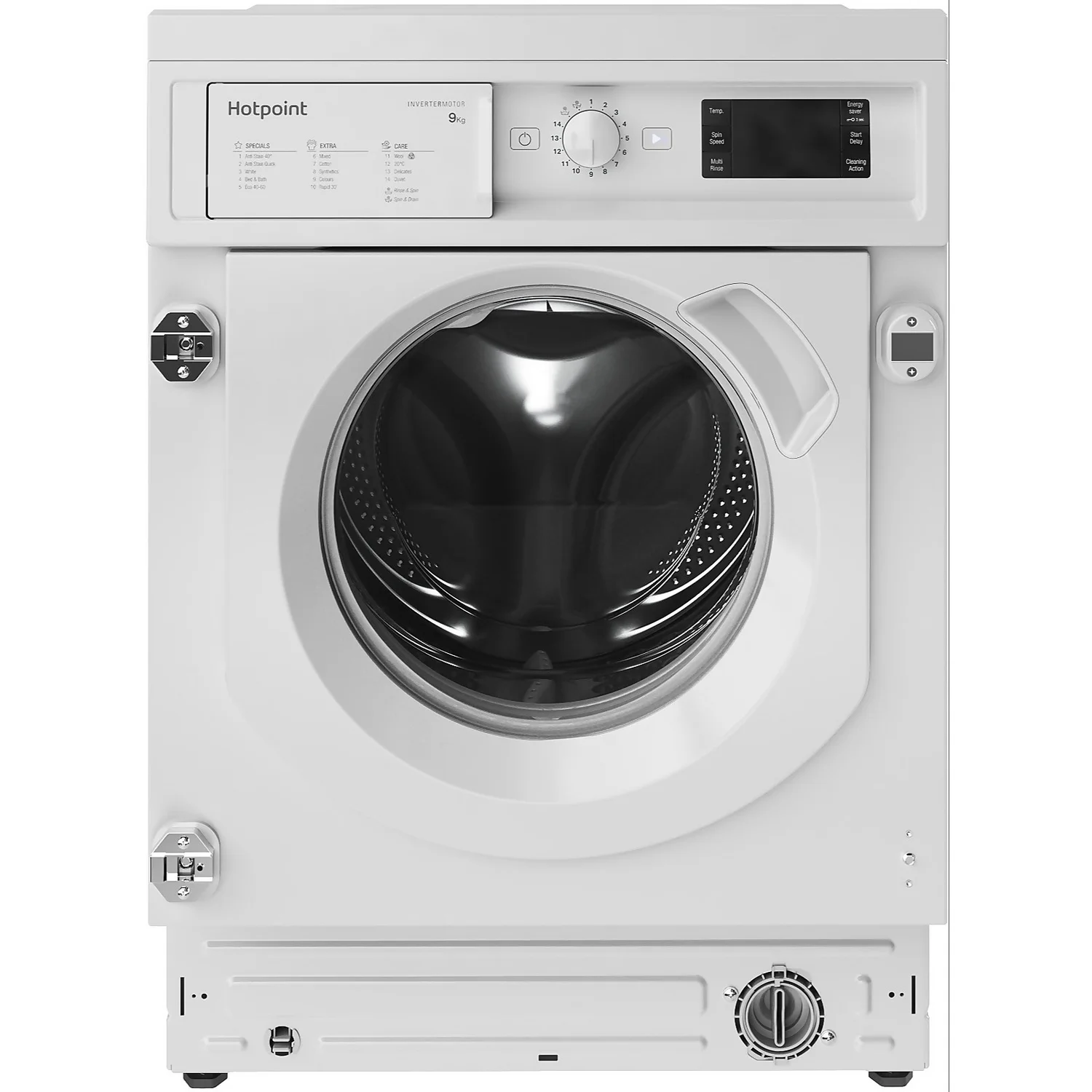 Hotpoint BIWMHG91484UK Integrated 9Kg Washing Machine With 1400 Rpm - White 1 Hotpoint BIWMHG91484UK Integrated 9Kg Washing Machine With 1400 Rpm - White