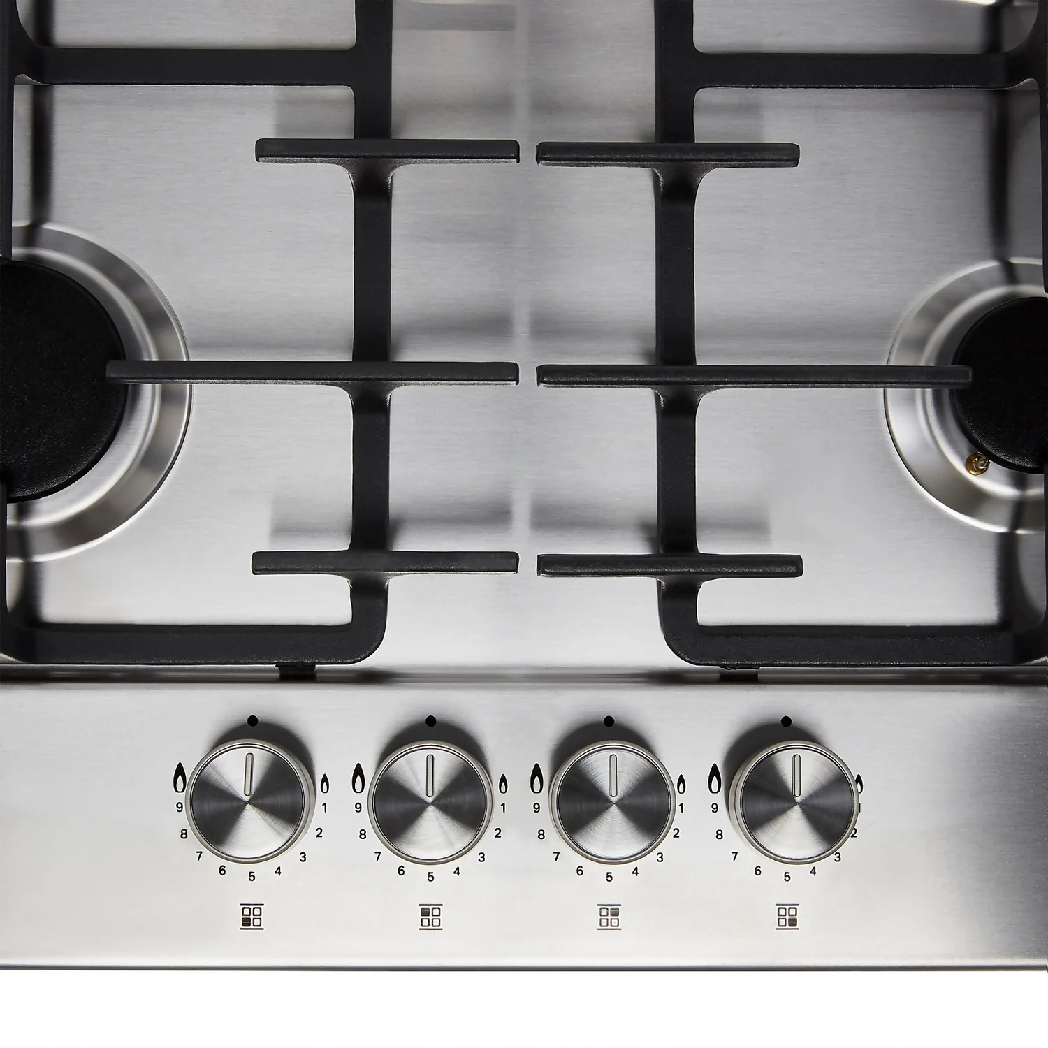 Hotpoint PPH60GDFIXUK 59cm Gas Hob - Silver 5 Hotpoint PPH60GDFIXUK 59cm Gas Hob - Silver - Image 5