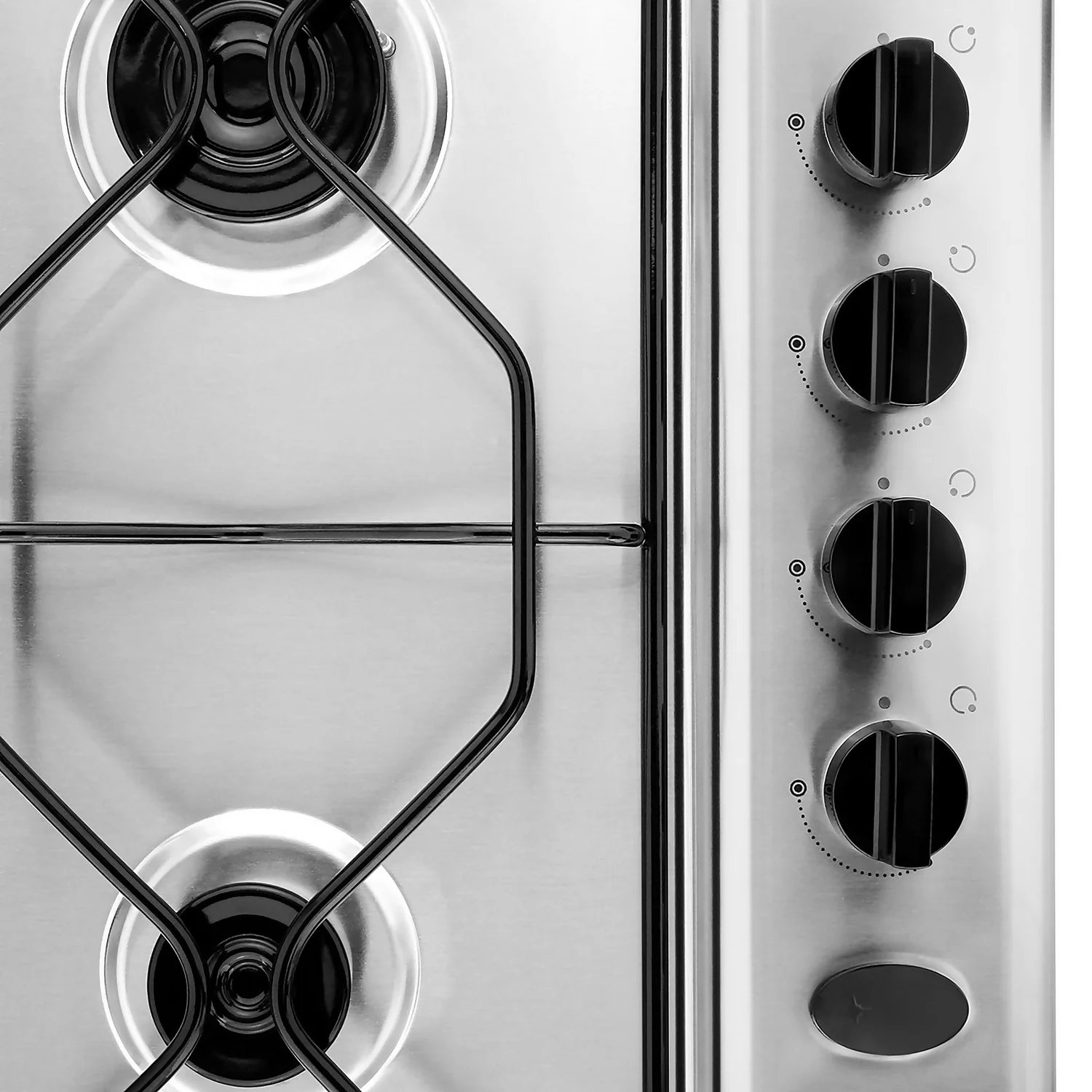 Indesit Aria PAA642IX/IWE 58cm Gas Hob - Stainless Steel 4 Indesit Aria PAA642IX/IWE 58cm Gas Hob - Stainless Steel - Image 4
