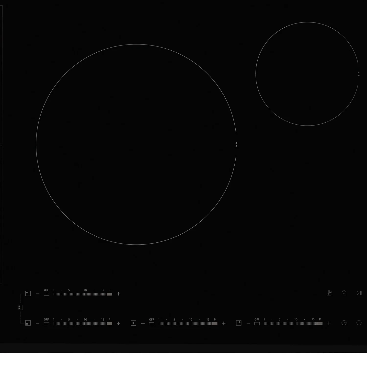 Samsung NZ84F7NC6AB 80cm Induction Hob - Black 3 Samsung NZ84F7NC6AB 80cm Induction Hob - Black - Image 3