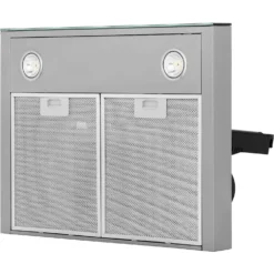 Samsung Prezio NK24M5070BS 60cm Chimney Cooker Hood - Stainless Steel / Black Glass -Kitchen Hardware Store 14200058 1395011777881882