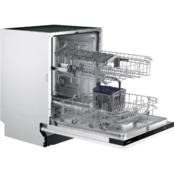 Samsung Series 5 DW60M5050BB Fully Integrated Standard Dishwasher - Black Control Panel With Fixed Door Fixing Kit -Kitchen Hardware Store 14200064 1705011737866292