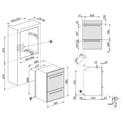 Smeg Classic DOSP6390X Built In Electric Double Oven - Stainless Steel 16 Smeg Classic DOSP6390X Built In Electric Double Oven - Stainless Steel -Kitchen Hardware Store 14200067 2095011759249179