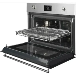 Smeg Classic SF4390MCX Built In Compact Electric Single Oven With Microwave Function - Stainless Steel 7 Smeg Classic SF4390MCX Built In Compact Electric Single Oven With Microwave Function - Stainless Steel -Kitchen Hardware Store 14200070 1695011759066722