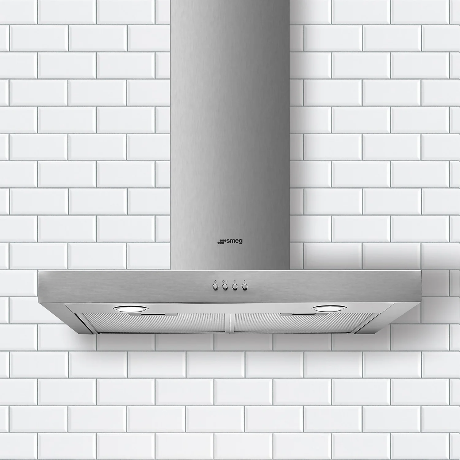 Smeg Cucina KATE600EX 60cm Chimney Cooker Hood - Stainless Steel 3 Smeg Cucina KATE600EX 60cm Chimney Cooker Hood - Stainless Steel - Image 3
