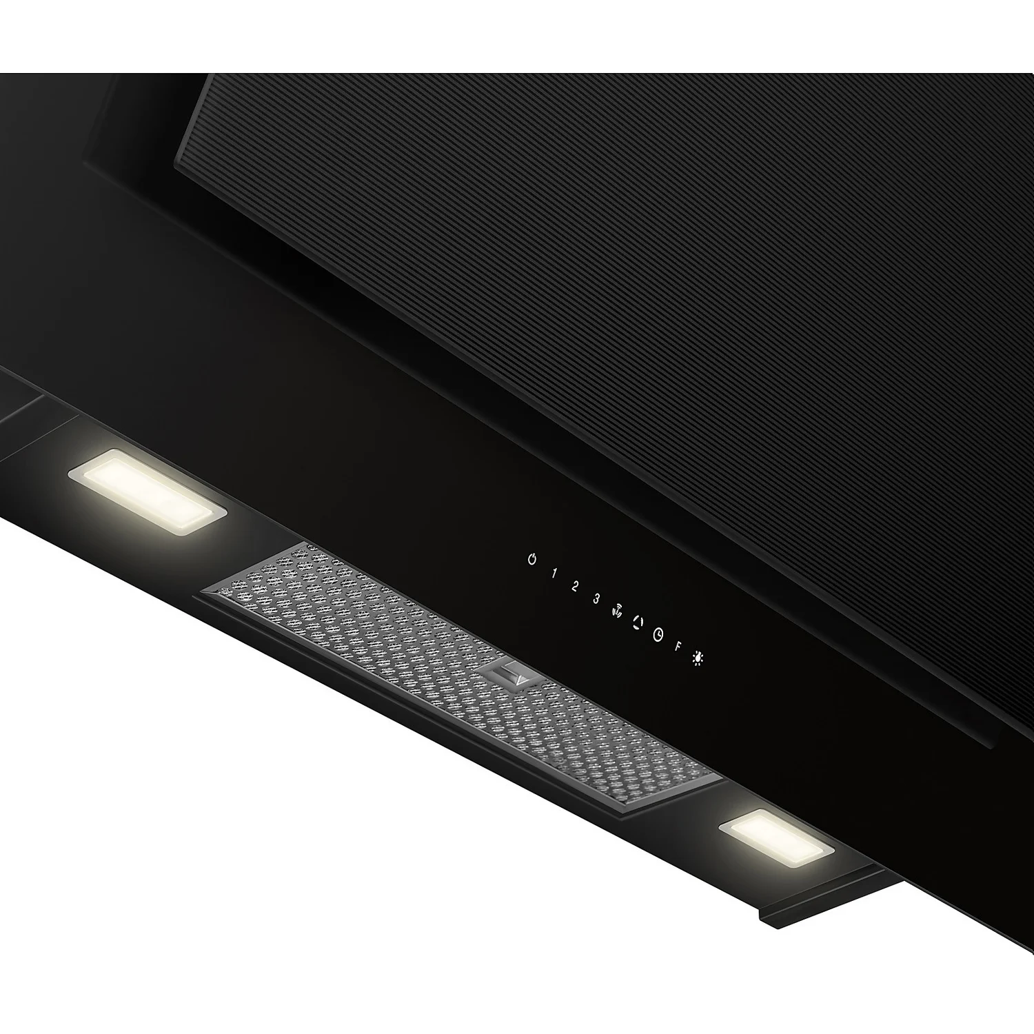 Smeg KV194B3 90cm Integrated Cooker Hood - Black Glass 5 Smeg KV194B3 90cm Integrated Cooker Hood - Black Glass - Image 5