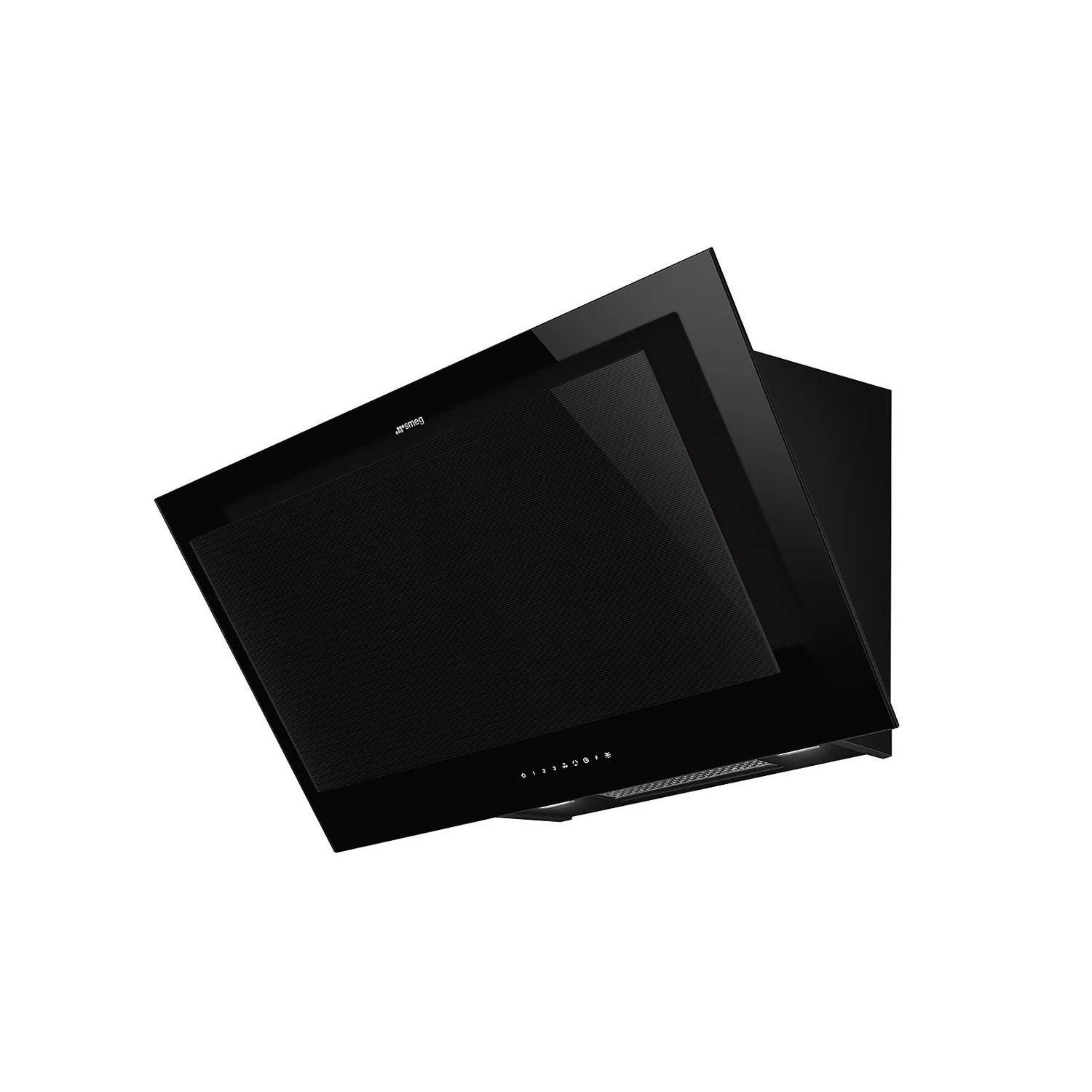 Smeg KV194B3 90cm Integrated Cooker Hood - Black Glass 2 Smeg KV194B3 90cm Integrated Cooker Hood - Black Glass - Image 2