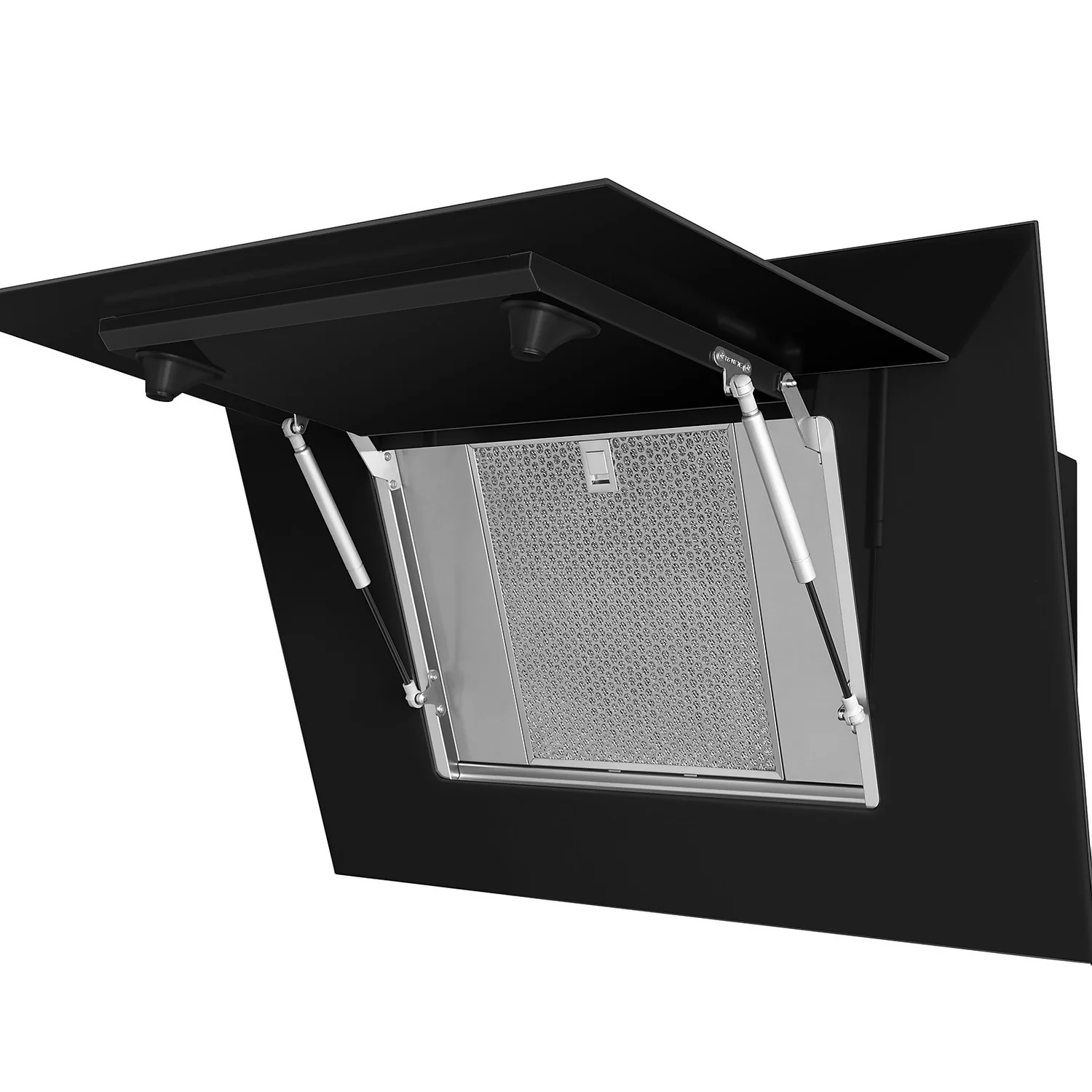 Smeg KV194B3 90cm Integrated Cooker Hood - Black Glass 3 Smeg KV194B3 90cm Integrated Cooker Hood - Black Glass - Image 3